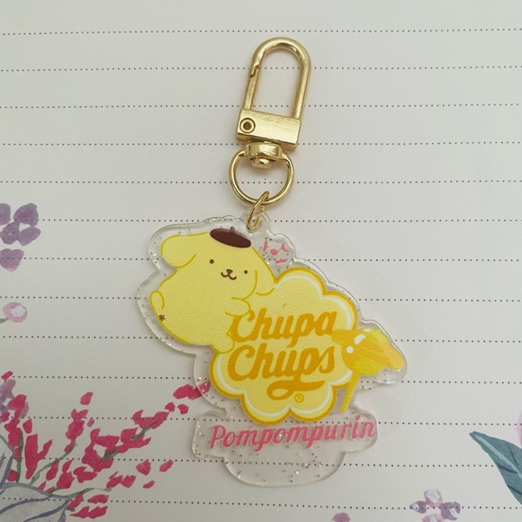 ⭐️3/$15 Pompompurin x Chupa Chups keychain - Picture 2 of 3